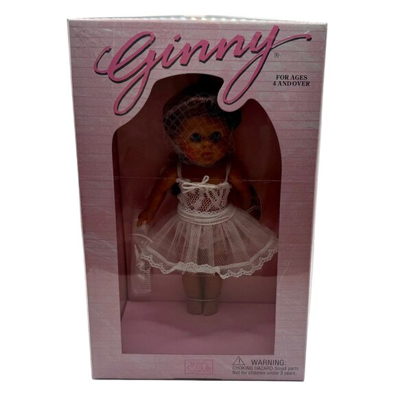 Vtg Vogue GINNY Doll 1995 Dress Me Hispanic 2DM05 NIB 8" Lingerie & Stand Gift - Picture 2 of 8